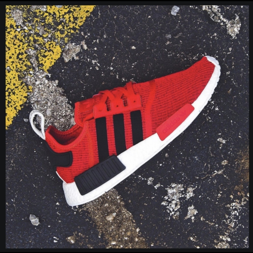 Adidas NMD R1 Core Red - Picture 10 of 14